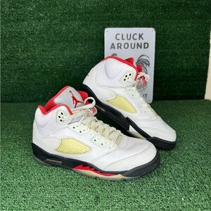 Jordan Kids Sneakers White and Red